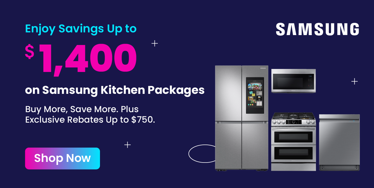 Samsung Kitchen Packages - Cyber Monday Savings